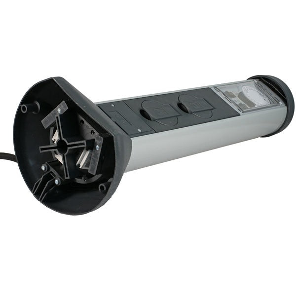 Garden post - 2x socket + Timer
