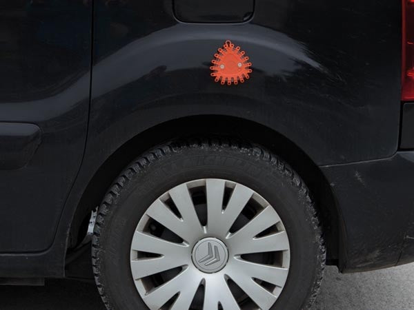 Accident/Warning Light LED IP44 Pearl