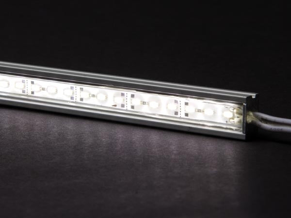 LED strip 89cm in aluminum profile - outdoor IP65 - Natural white