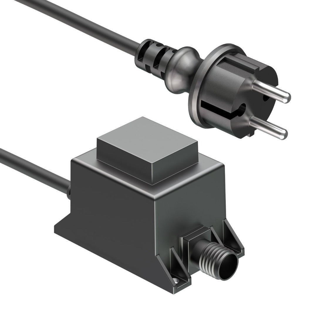 1x LED ground spot - 12V - 1.5 Watt - Complete set - Black