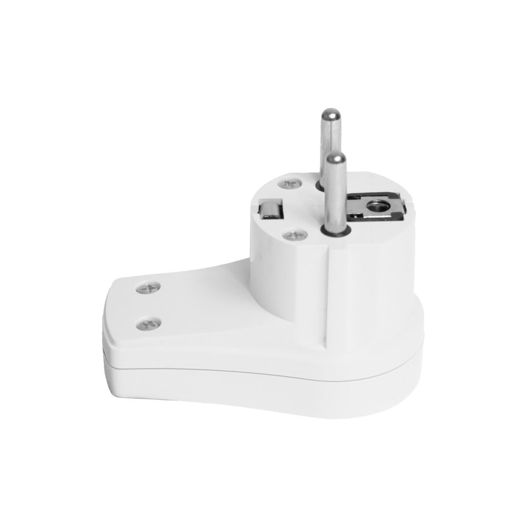 Prise 230 V - 16 A avec interrupteur et voyant lumineux - Blanche