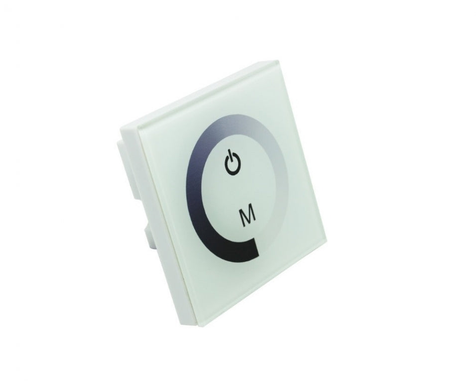 Variateur LED - panneau de commande tactile mural - noir