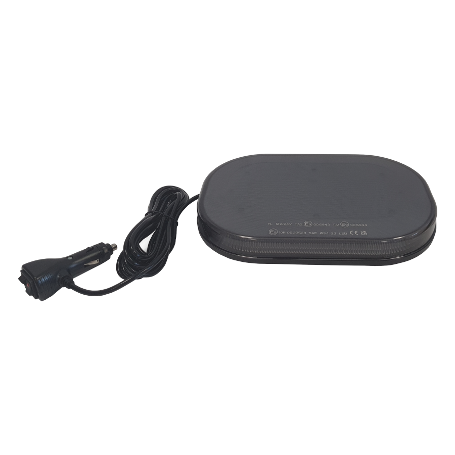 LED roof beacon - Dark edition - 60 LED - R10/R65