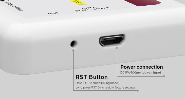 Module WiFi Miboxer pour iOS et Android