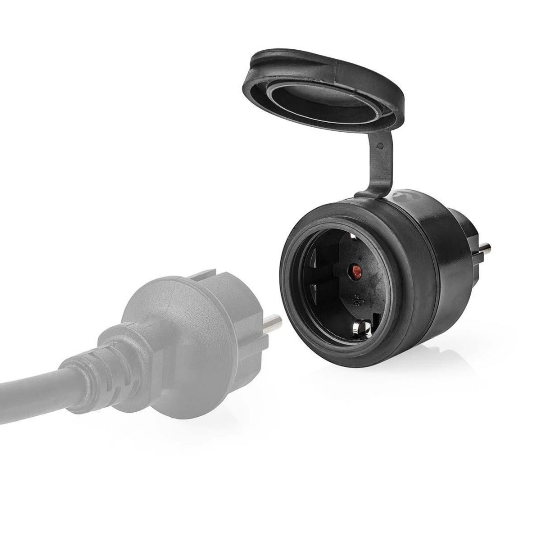 Waterproof smart plug - Grounded - TUYA - 3680W