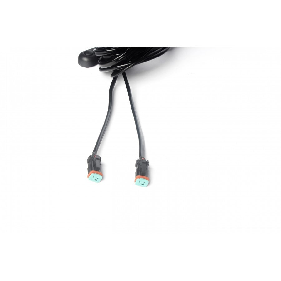 Câble relais double - 2,5 mètres avec interrupteur - 12 V