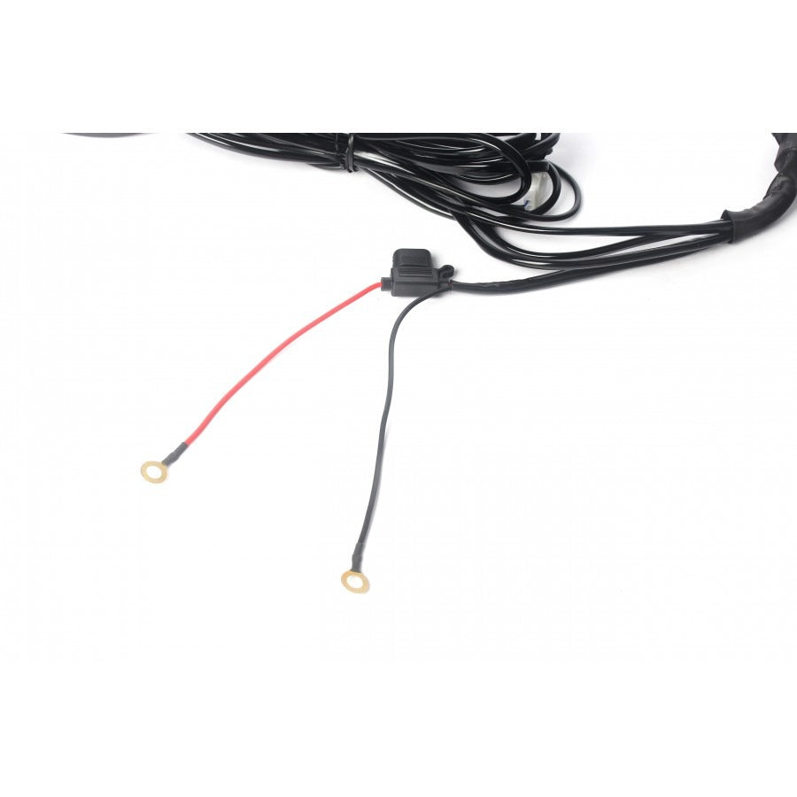 Câble relais double - 2,5 mètres avec interrupteur - 12 V