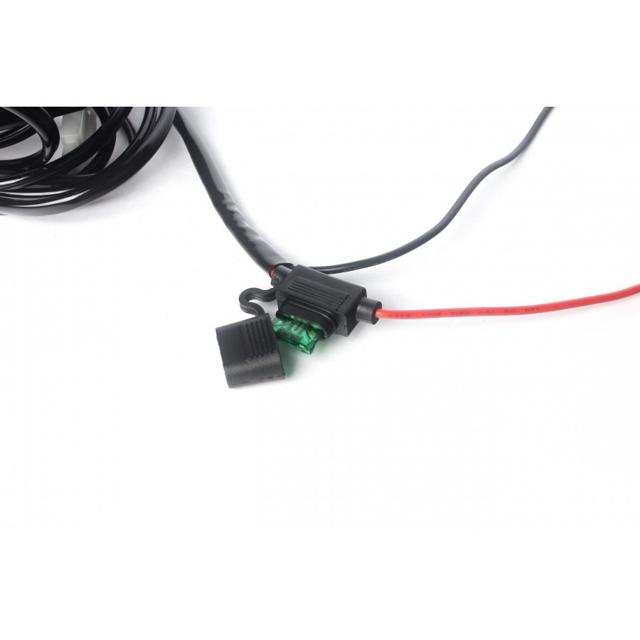 Câble relais double - 2,5 mètres avec interrupteur - 12 V