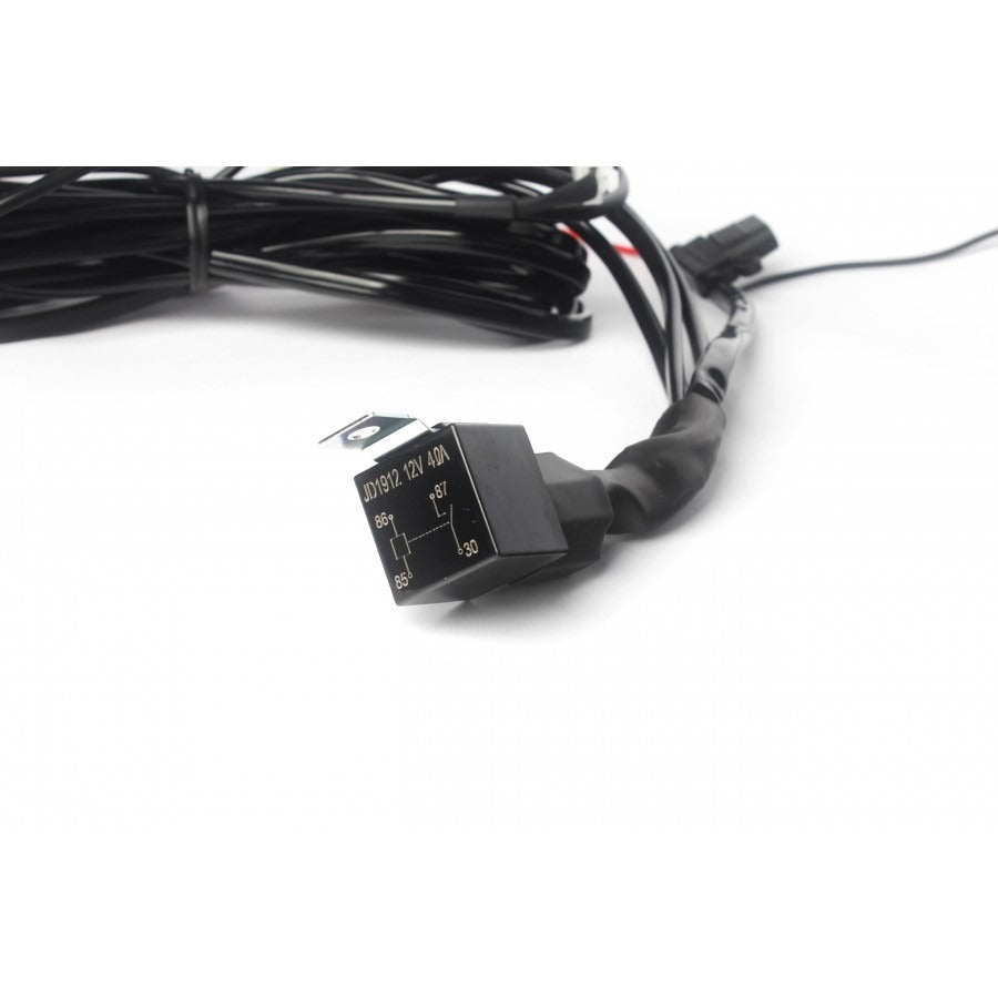Câble relais double - 2,5 mètres avec interrupteur - 12 V
