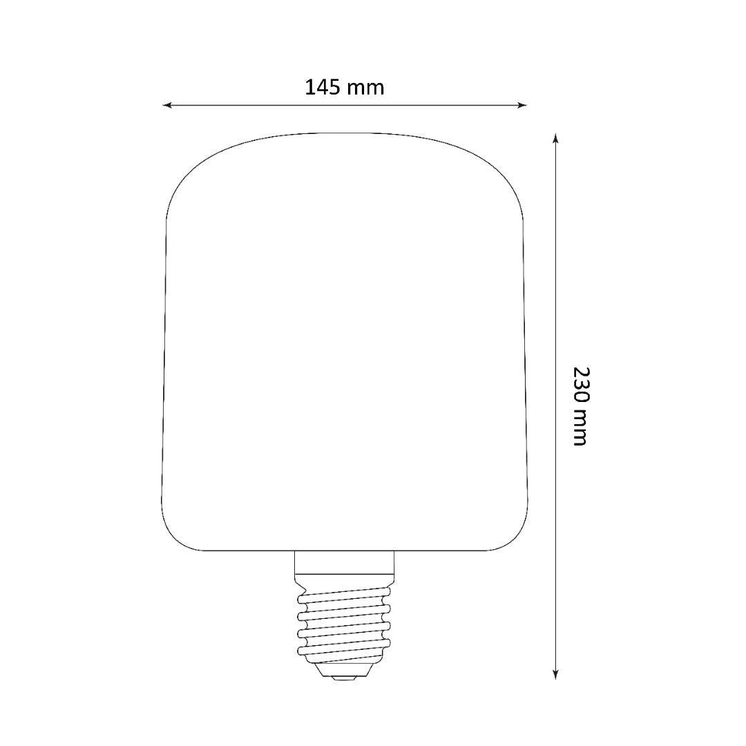 E27 LED filament - JP142 - 50 lumens - Extra warm white - Premium vintage