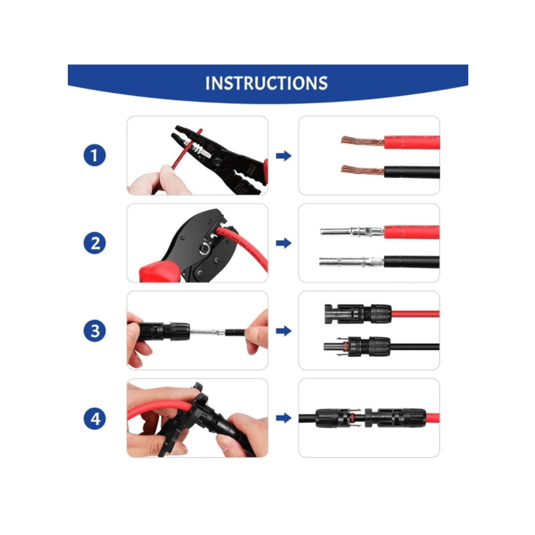 MC4 tool set - With case