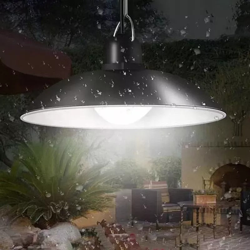 Suspension solaire LED - Blanc neutre - 100 lumens - Avec télécommande