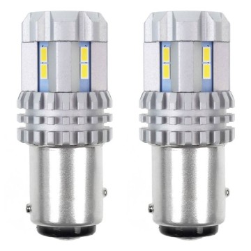 WIT - BAY15D - CANBUS - LED - 12SMD - Extra fel - 12/24