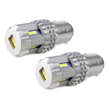 WIT - BAY15D - CANBUS - LED - 14SMD - Extra fel - 12/24VWIT - BAY15D - CANBUS - LED - 12SMD - Extra fel - 12/24