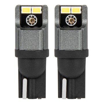 T10 LED - CANBUS - 4 SMD - 12/24V - Koud wit - 2 stuks