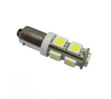 T11 BA9S Witte LED Lamp 5050 SMD 9 LED 12V
