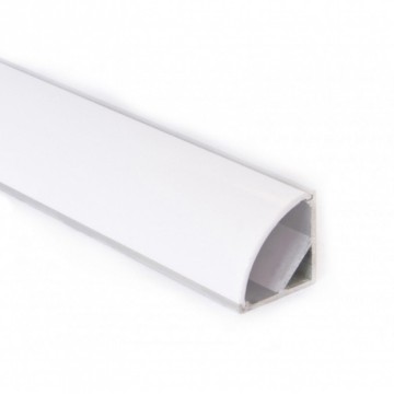 1 meter - hoek - LED profiel - aluminium