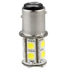 BAY15D LED 13-SMD 5050 lamp 12v wit