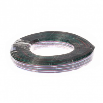 100 meter 5 aderig draad voor RGB/W LED strips