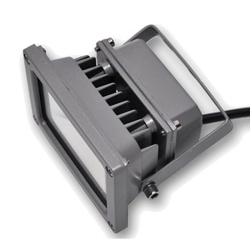 50W LED / PIR schijnwerper Warm Wit 3000K grijze behuizing