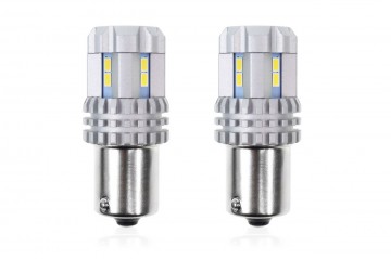 CANBUS - BA15S - 12SMD - Extra Fel- 12/24V - 2 stuks