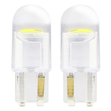 T10 - COB LED wit - 12V - 2 stuks