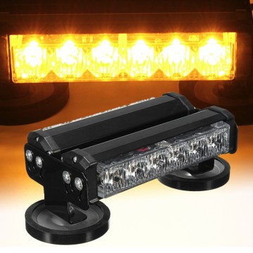 12 led double amber 8