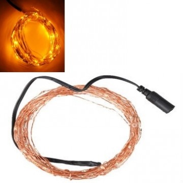 10 meter - Geel - LED verlichting - 12 volt - ultra dun