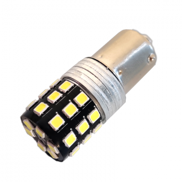 (BA15D) 1157 - 2835 - 33SMD - Wit - 10-30V