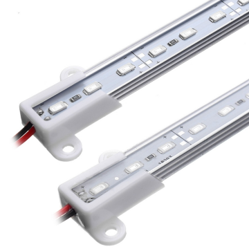 LED strip 21cm in Aluminium Profiel - outdoor IP65 - Warm Wit