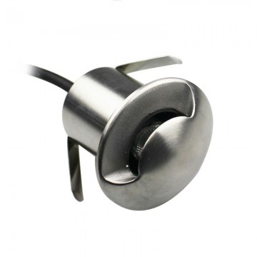 LED grondspot - tuinpad 4 kanten - 41mm - warm wit - 3W