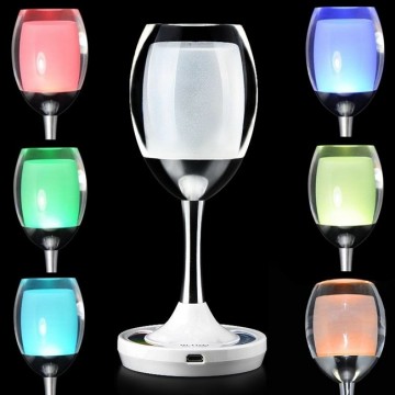 RGB/W tafellamp design LED wijn glas