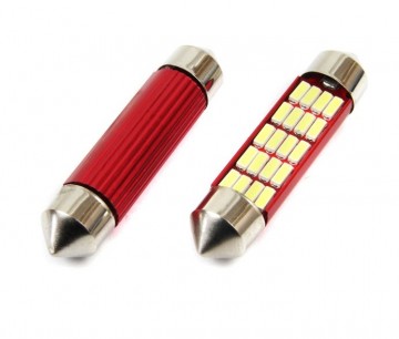 41MM LED - Canbus - 20SMD - 4014 - 12V / 24V - 2 stuks