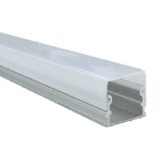 1 meter - 14mm large - LED Profiel- aluminium