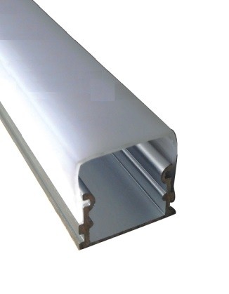 1 meter - 14mm large - LED Profiel- aluminium