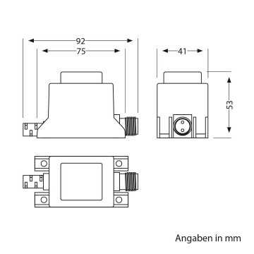 12V AC voeding - 20W - Voor tuinverlichting - IP65