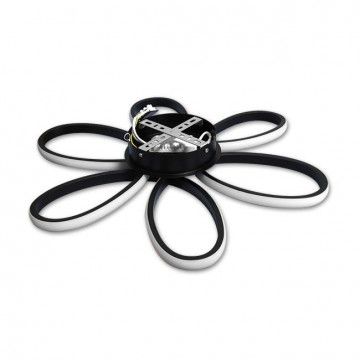 LED design plafondlamp - 77W - CCT - Met afstandsbediening - Zwart