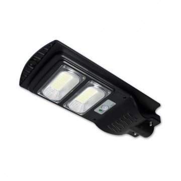 LED straatlamp - 100W - 2000 Lumen - zonnepaneel - afstandbediening - schemer en bewegingssensor