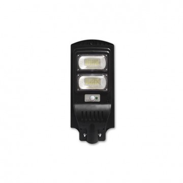 LED straatlamp - 100W - 2000 Lumen - zonnepaneel - afstandbediening - schemer en bewegingssensor