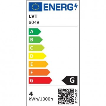 E27 filament lamp - Dimbaar - Extra warm wit - 250 Lumen - 4W - G95