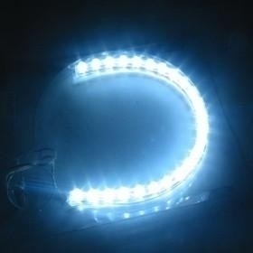 24-LED Strip Flexibele Grill Verlichting - WIT