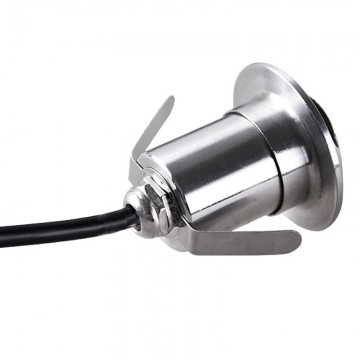 5x LED tuinpad spot - 12V - 3 kanten - 36mm - complete set