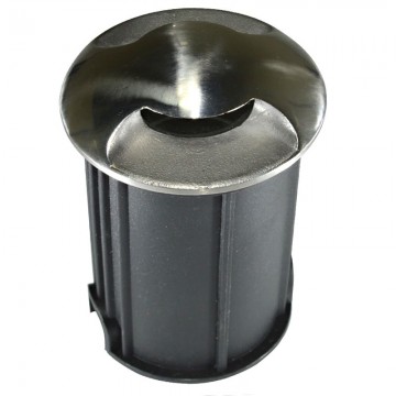 LED grondspot - tuinpad 2 kanten - 41mm - warm wit - 3W