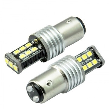 BAY15D LED 15-SMD 3535 lamp 12v wit