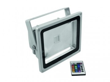 30W LED Schijnwerper RGB IP65 Outdoor - Dimbaar Remote