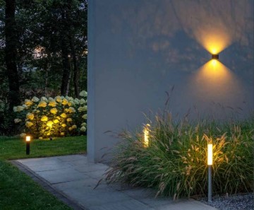 1x LED tuinpaal - 1 Watt - 12V - 440mm - complete set