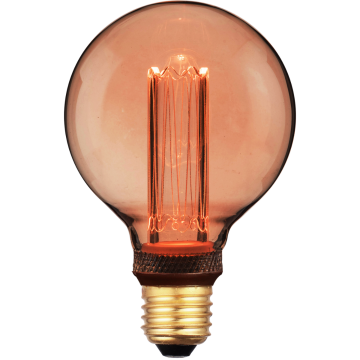 E27 LED filament - G80 - 200 lumen - Extra warm wit - Premium vintage
