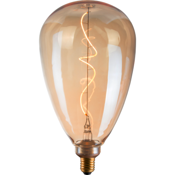 E27 LED filament - S173 - 260 lumen - Extra warm wit - Premium vintage