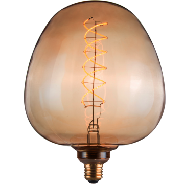 E27 LED filament - S190 - 260 lumen - Extra warm wit - Premium vintage