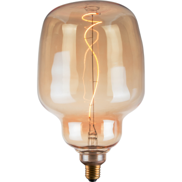 E27 LED filament - S180 - 260 lumen - Extra warm wit - Premium vintage